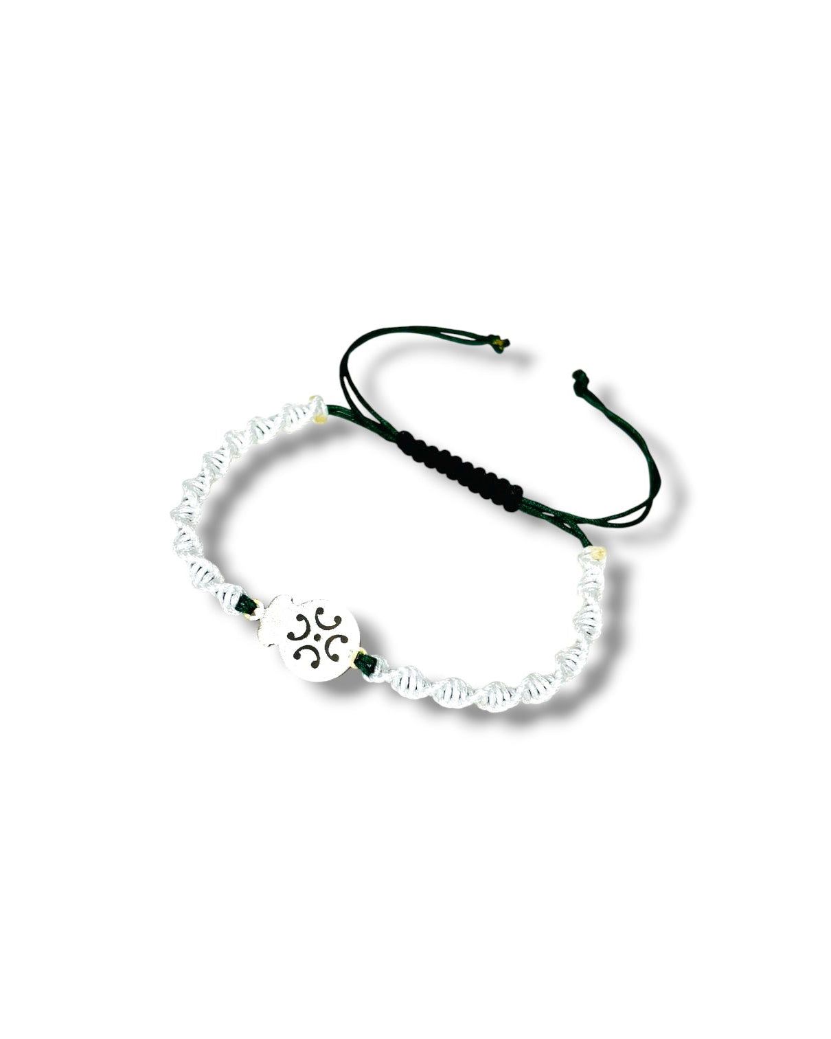 PULSERA ESCUDO DE PLATA LABARO