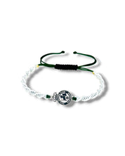 PULSERA ESCUDO DE PLATA LABARO