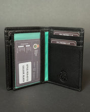 BILLETERA CLASICA LOGO METALICO