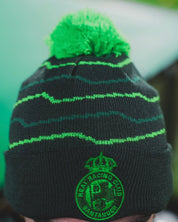 GORRO BORLA VERDE ADULTO