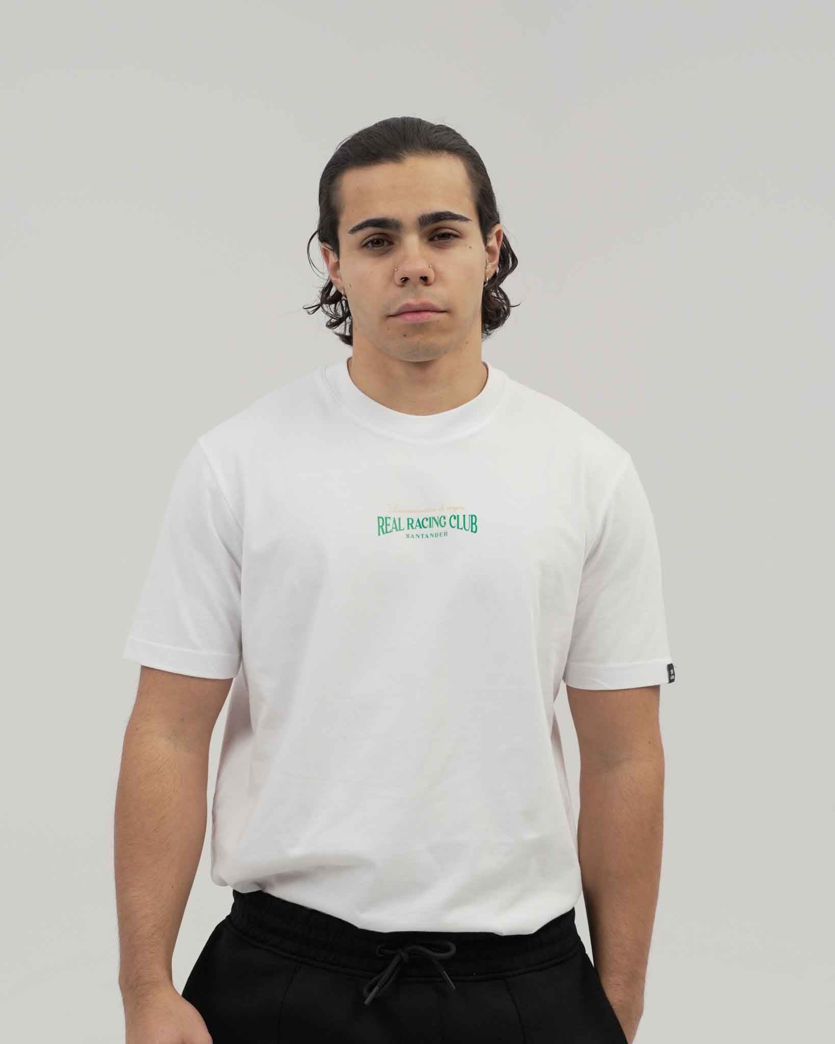 CAMISETA RAQUEROS BLANCA