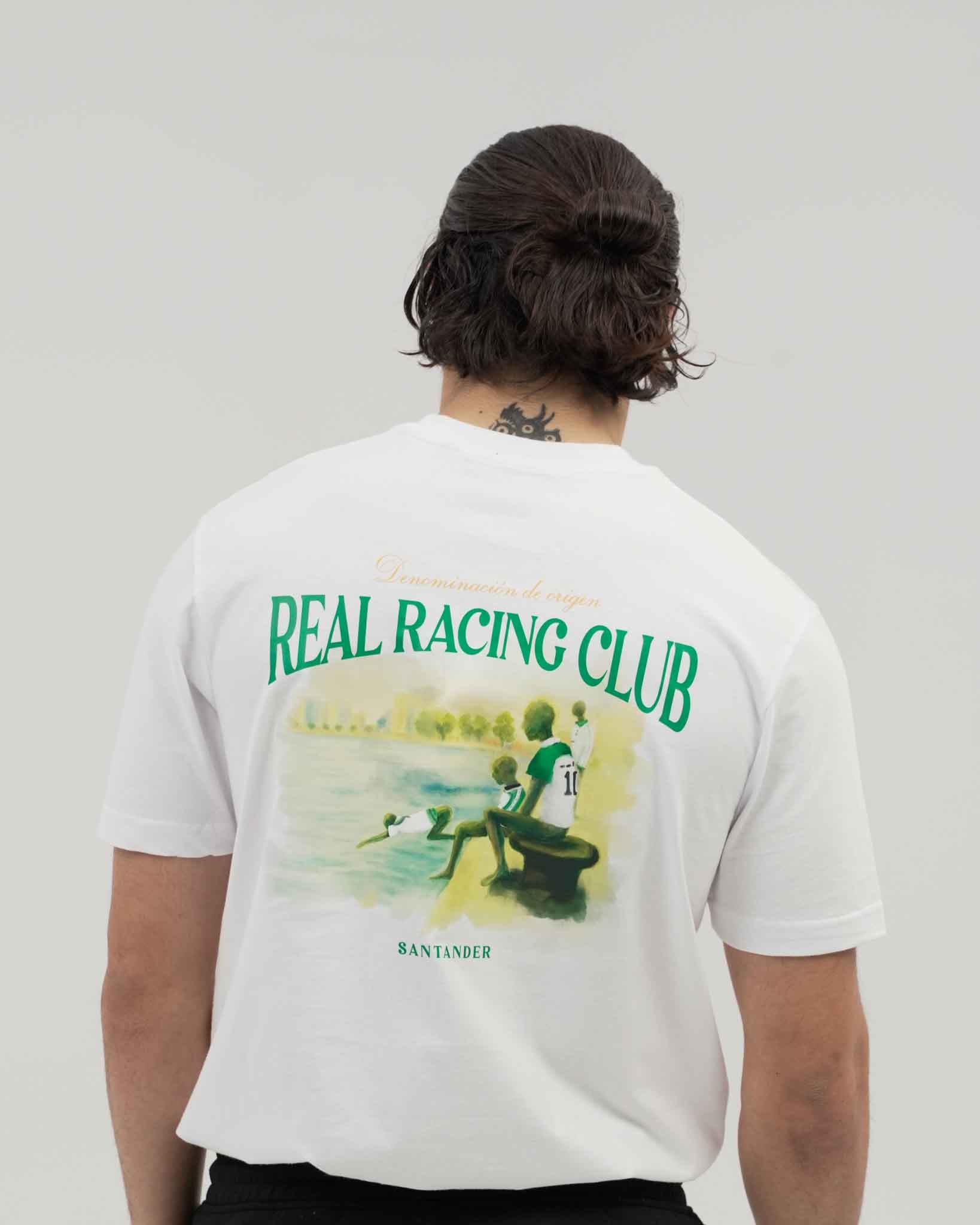 CAMISETA RAQUEROS BLANCA