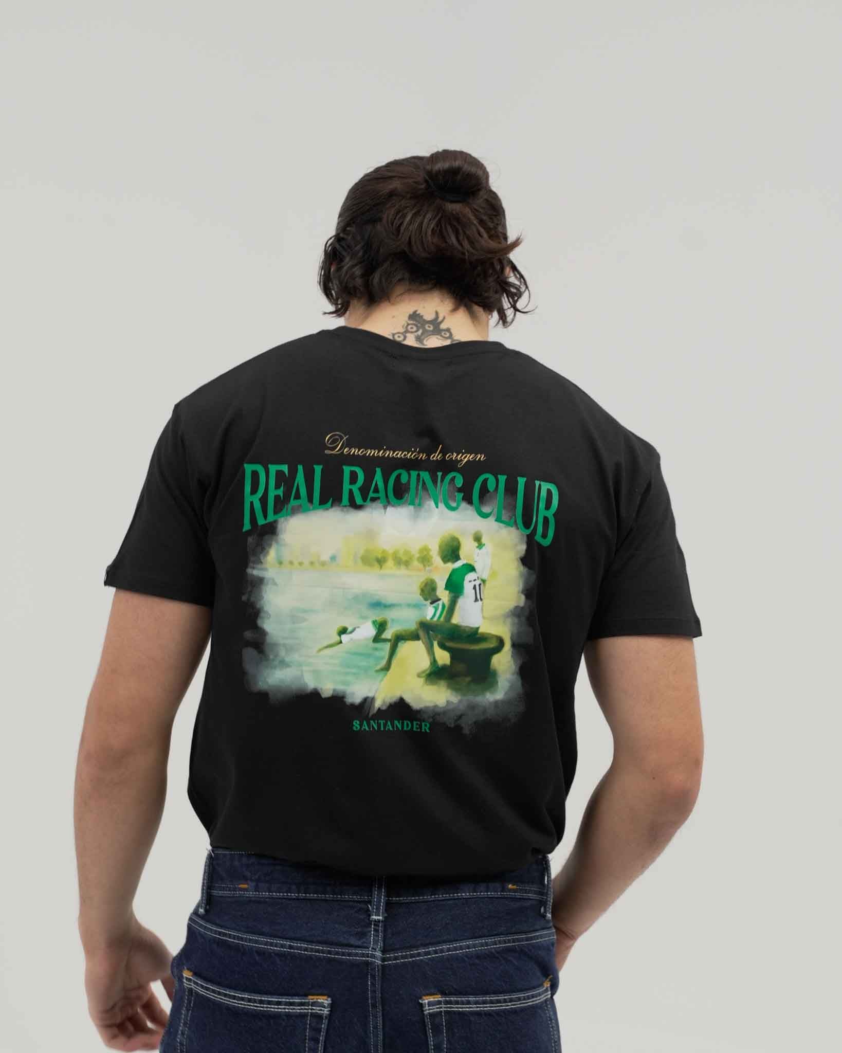 CAMISETA RAQUEROS NEGRA