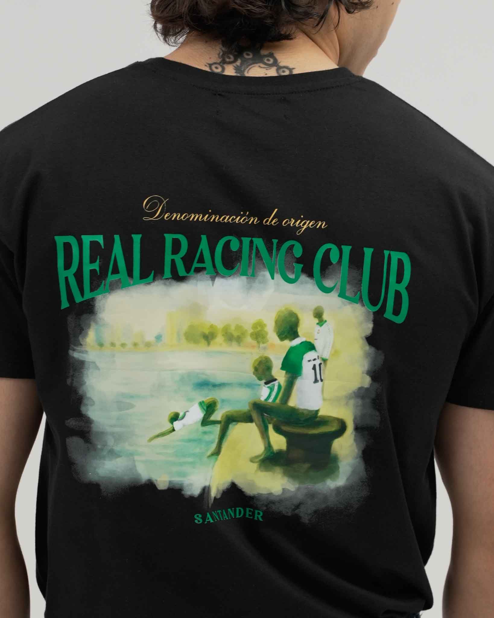 CAMISETA RAQUEROS NEGRA