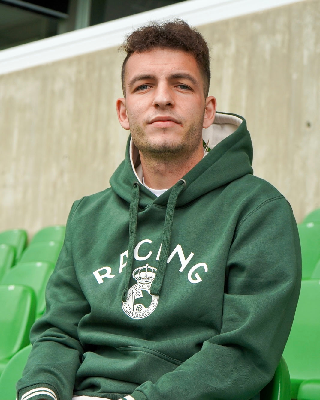 SUDADERA VERDE RETRO