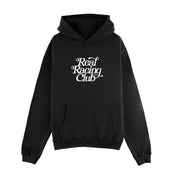 SUDADERA NEGRA REAL RACING CLUB OVERSIZED