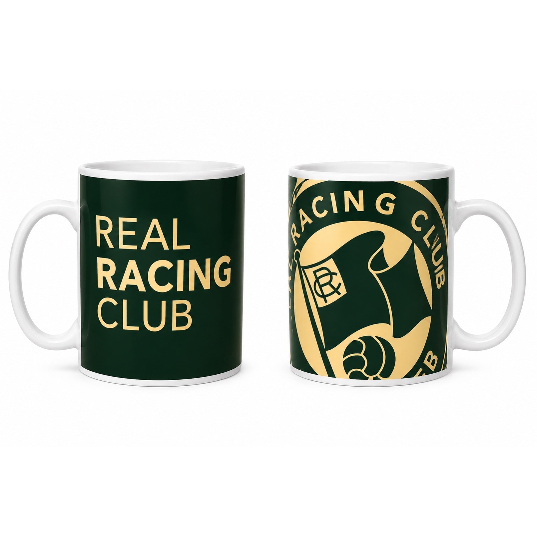 TAZA ESCUDO DORADO