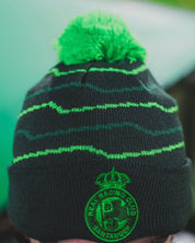GORRO BORLA VERDE ADULTO
