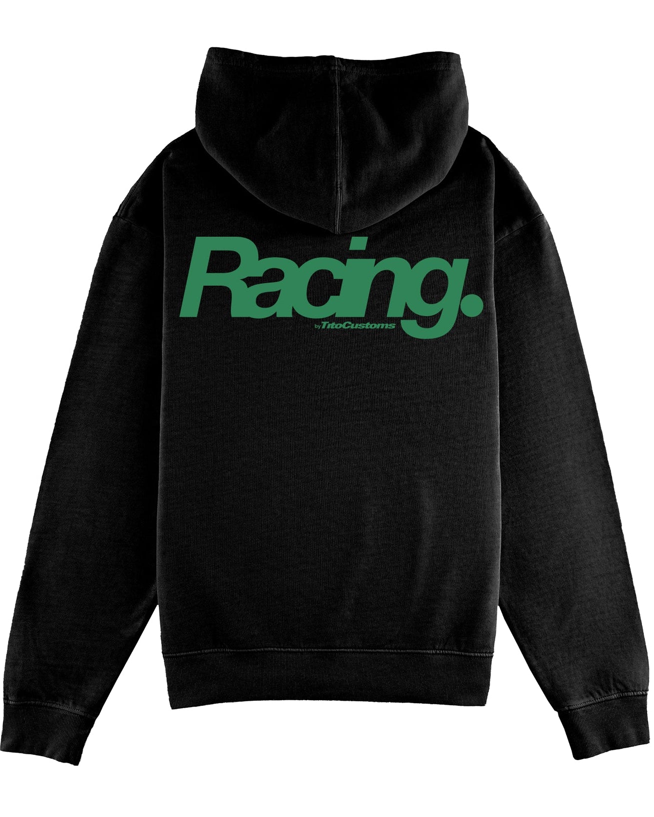 SUDADERA NEGRA RC OVERSIZED