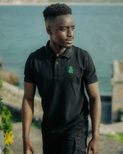 POLO NEGRO RC HOMBRE